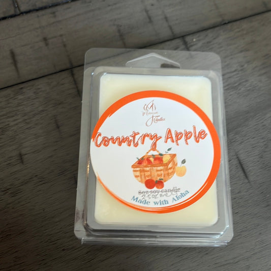 Country Apple 2.5oz wax melt