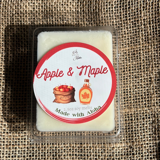 Apples and Maple 2.5oz wax melt