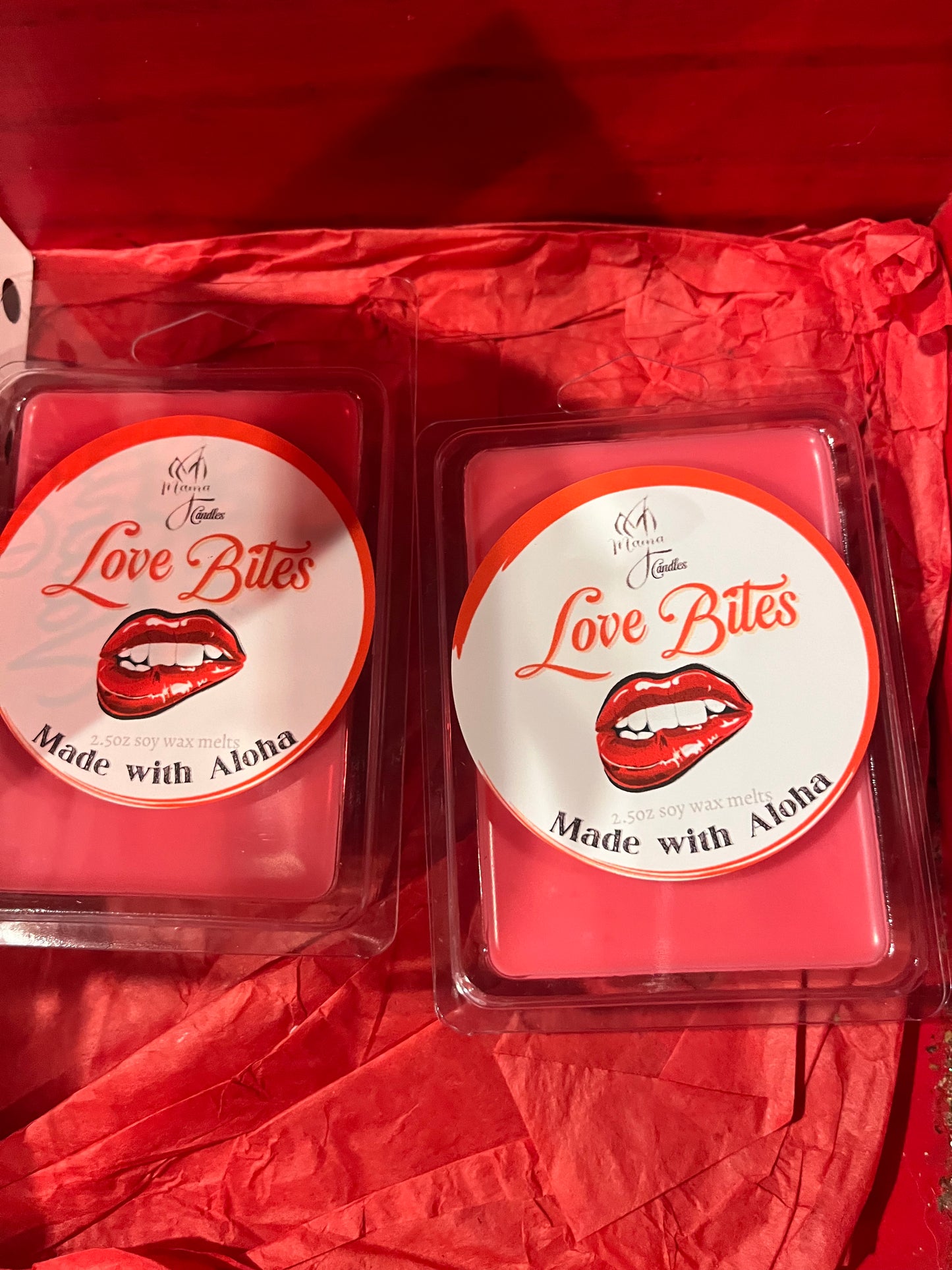 Love Bites - 2.5oz wax melt